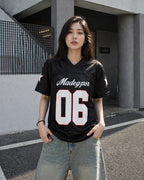 Embroidered casual short sleeves