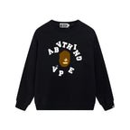 BAPE College Ape Head Logo Crewneck Sweatshirt