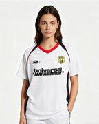 Color-blocked short-sleeved top (women's)
