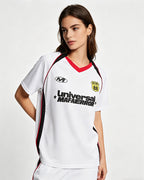 Color-blocked short-sleeved top (women's)