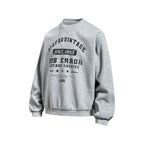 Crew neck casual sweatshirt