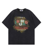 Retro casual short sleeves