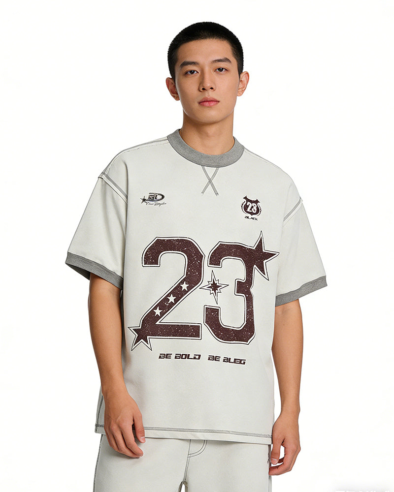Casual Printed Short-Sleeve