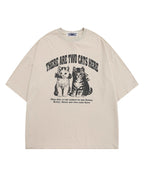 American cartoon kitten short sleeves