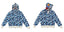 BAPE Shark Blue Camo Full Zip Hoodie
