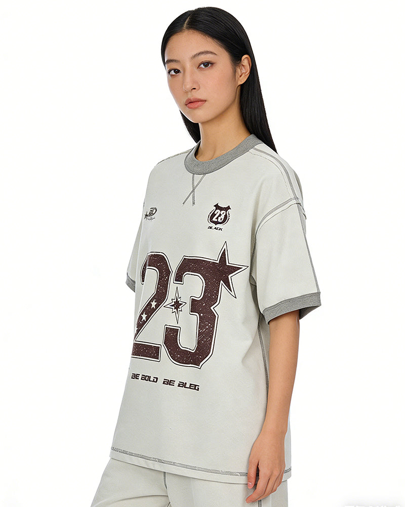 Casual Printed Short-Sleeve