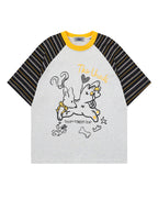 Vintage Cartoon Short Sleeve T-Shirt