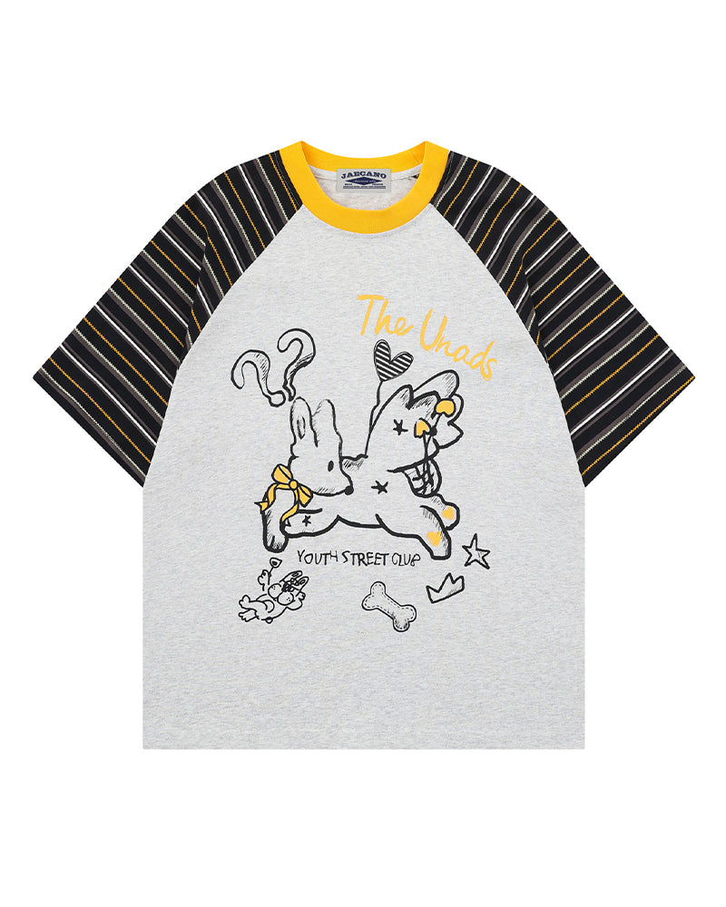 Vintage Cartoon Short Sleeve T-Shirt