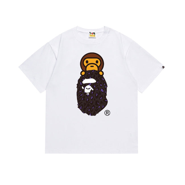 BAPE Baby Milo Ape Head Graphic T-Shirt White Hover Image