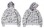 BAPE Shark White Camo Full Zip Hoodie