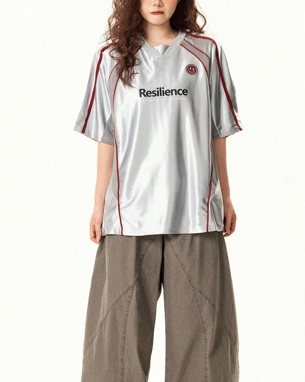 Retro sports short sleeves