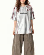 Retro sports short sleeves