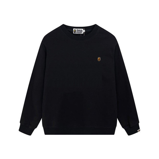 BAPE Mini Ape Head Logo Crewneck Sweatshirt Hover Image