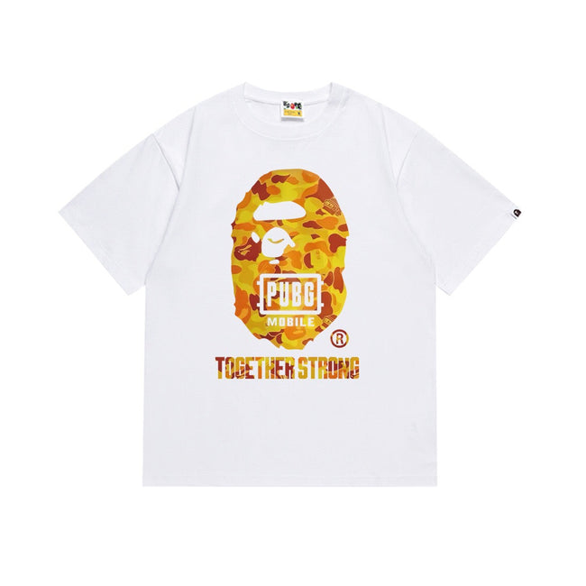 BAPE PUBG Mobile Camo Ape Head Graphic T-Shirt Hover Image