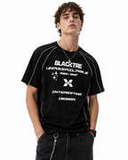 Retro crew neck short sleeves