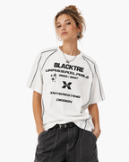 Retro crew neck short sleeves