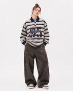Striped Casual Long Sleeve