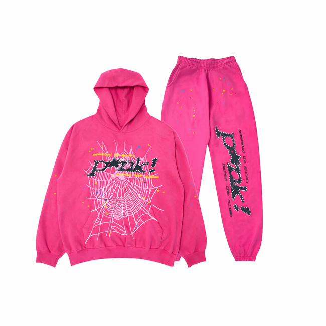 Sp5der P*NK Tracksuit Main Image