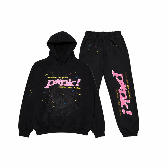 Sp5der P*NK Tracksuit Hover Image