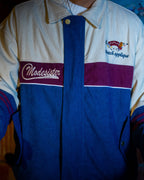 Versatile vintage embroidered lapel jacket