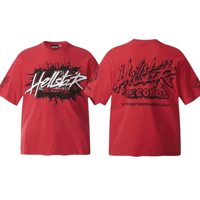 Hellstar Red Records Graphic Tee Hover Image