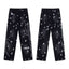 Hellstar Black Speckle Print Sweatpants