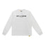 Gallery Dept. Front-Logo DÉPT. de la GALERIE Long Sleeve T-Shirt - White