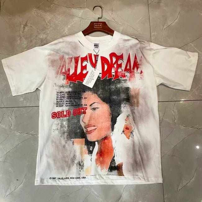 Valleydream White Washed Sold Out Portrait Vintage Graphic T-Shirt Hover Image