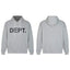 Gallery Dept. Grey Hoodie – Classic “DEPT.” Black Print