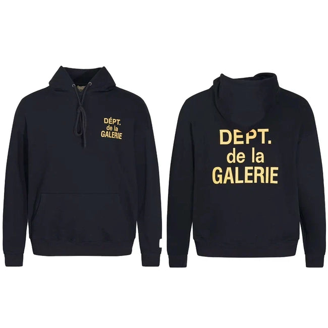 Gallery Dept Dept de la Galerie Black Hoodie Hover Image