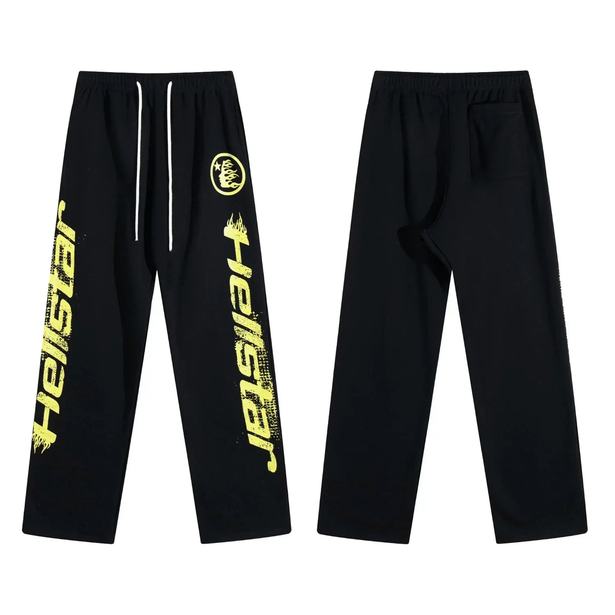 Hellstar Black Yellow Label Sweatpants