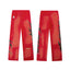 Hellstar Red Black Print Sweatpants