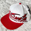 Hellstar White Red Graphic Flat Brim Cap
