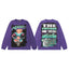 Hellstar Purple Colorful Face Graphic Long Sleeve Tee
