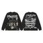 Hellstar Black Band Tour Portrait Long Sleeve Tee