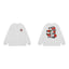Anti Social Social Club Rose Logo Long Sleeve T-Shirt - White