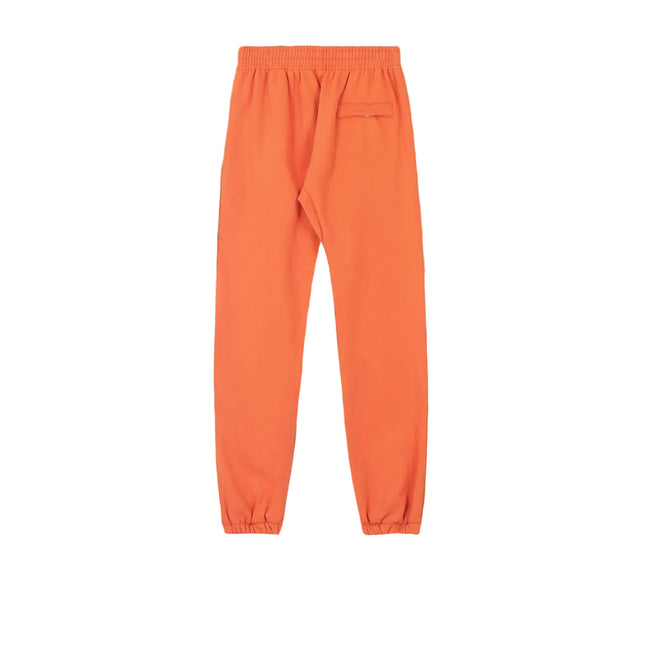 Orange Vintage Graphic Sweatpants – Oversized Streetwear Joggers Hover Image
