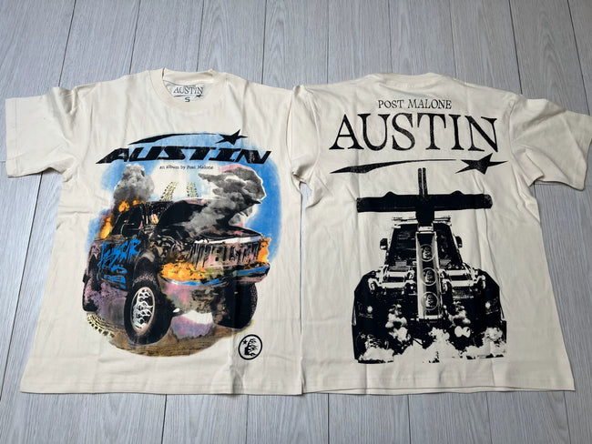 Hellstar Retro Car Crash Graphic Short Sleeve Tee Hover Image