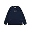 Gallery Dept. Minimalist DEPT. Logo Long Sleeve T-Shirt - Dark Navy/White
