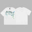 Revenge Blue & Green Gradient Arch Logo Short Sleeve T-Shirt (White)