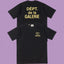 Gallery Dept. DÉPT. de la GALERIE Short Sleeve T-Shirt - Black/Yellow