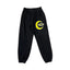Black Crescent Graphic Sweatpants – Oversized Streetwear Joggers