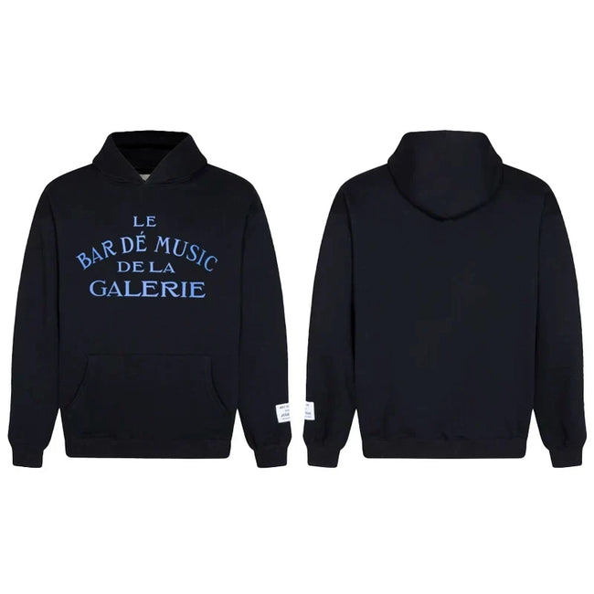 Gallery Dept. Blue Text Hoodie Hover Image