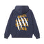 Anti Social Social Club Claw Slash Logo Hoodie - Navy Blue
