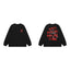 Anti Social Social Club Spider Red Logo Long Sleeve T-Shirt - Black