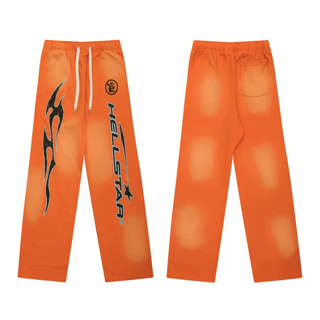 Hellstar Orange HELLSTAR Sweatpants Hover Image
