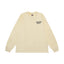 Gallery Dept. Minimalist Logo Long Sleeve T-Shirt - Cream / Off-White