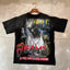 Valleydream Black 1995 Religious Portrait Retro Letter Vintage T-Shirt