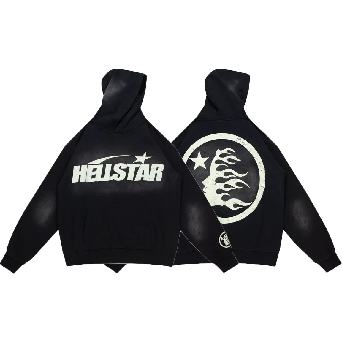 HELLSTAR Star Circle Logo Hoodie