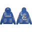 Hellstar Blue Star Flame Hoodie